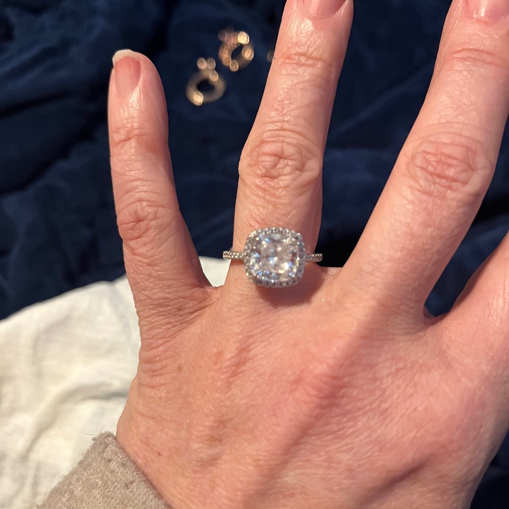 ModGents Lovely Sterling Engagement Ring